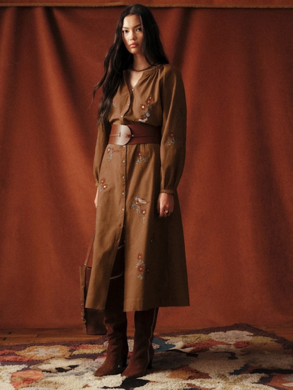 ANYNA DRESS - SÉZANE X BAZISZT